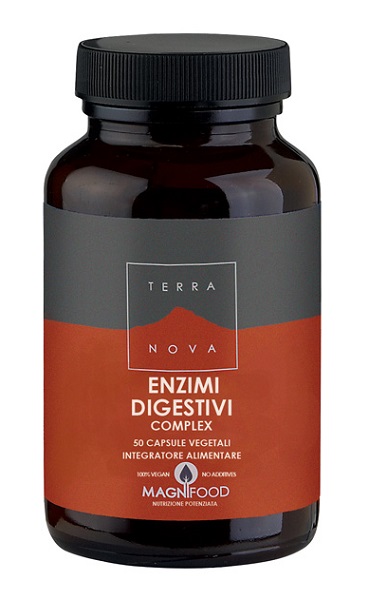 TERRANOVA COMPLESSO DI ENZIMI DIGESTIVI 50 CAPSULE - Farmaunclick.it