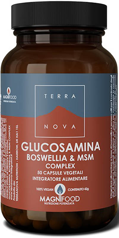 TERRANOVA COMPLESSO DI GLUCOSAMINA BOSWELLIA E MSM 50 CAPSULE - Farmaunclick.it