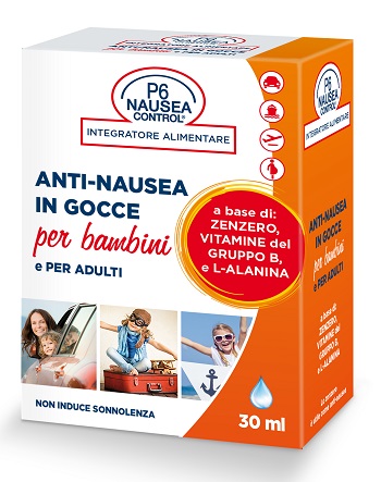 P6 NAUSEA CONTROL GOCCE ANTINAUSEA 30 ML - Farmaunclick.it