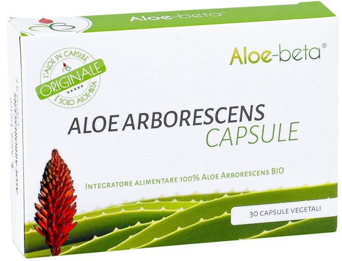 ALOE BETA 30 CAPSULE ALOE ARBORESCENS - Farmaunclick.it