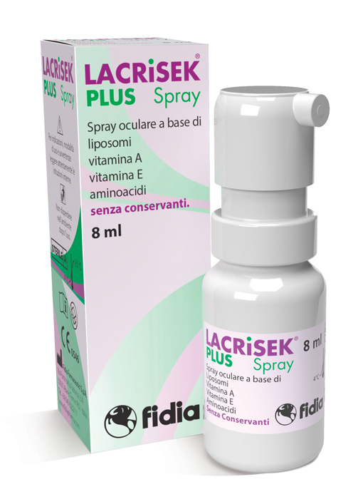 LACRISEK PLUS SPRAY SENZA CONSERVANTI SOLUZIONE OFTALMICA 8 ML - Farmaunclick.it