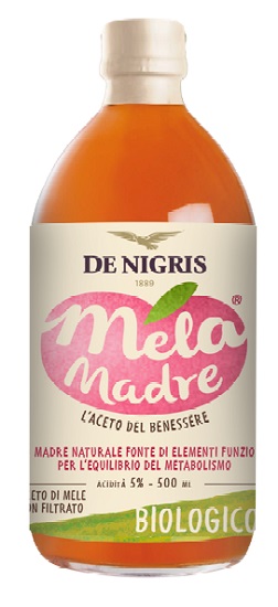 MELA MADRE ACETO MELE BIOLOGICO NON FILTRATO E NON PASTORIZZATO 500 ML - Farmaunclick.it