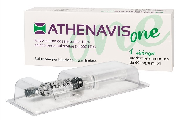 SIRINGA INTRA-ARTICOLARE ATHENAVIS ONE ACIDO IALURONICO 1,5% 4 ML - Farmaunclick.it
