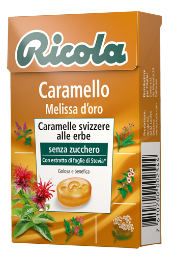 RICOLA HERB-CARAMEL 50 G - Farmaunclick.it