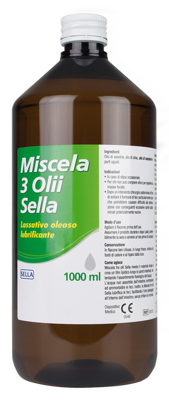 MISCELA 3 OLI LASSATIVO MD SELLA 1 LITRO - Farmaunclick.it