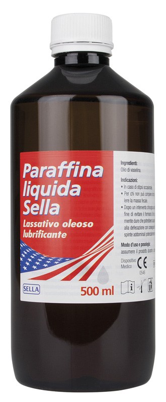 PARAFFINA LIQUIDA MD LASSATIVO 500 ML SELLA - Farmaunclick.it