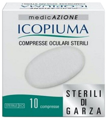 COMPRESSE OCULARI ADESIVE STERILI 10 PEZZI - Farmaunclick.it