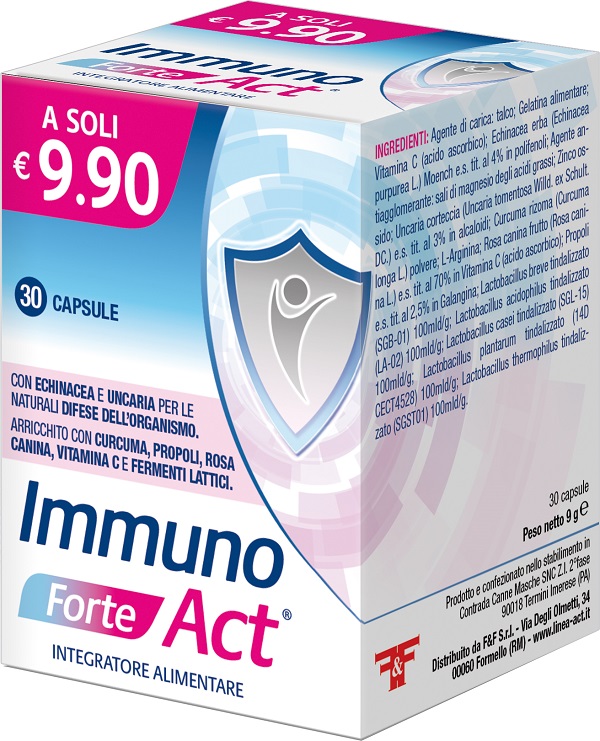 IMMUNO FORTE ACT 30 CAPSULE - Farmaunclick.it