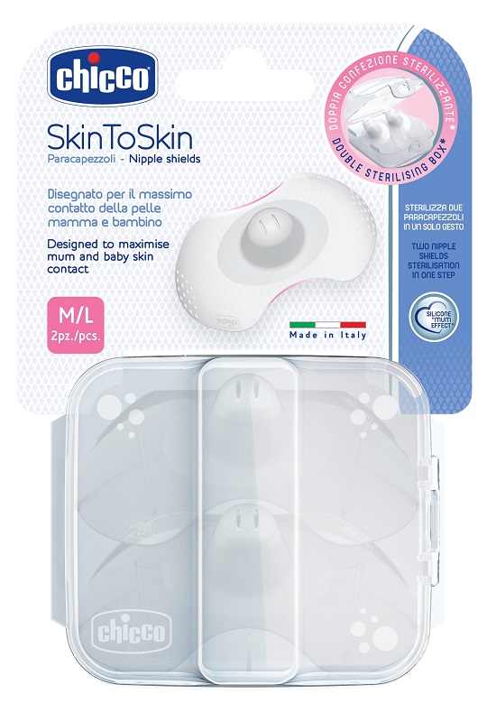 CHICCO PARACAPEZZOLI SILICONE LARGE - Farmaunclick.it