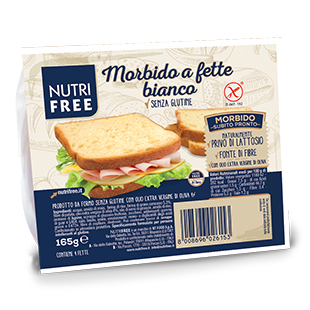 NUTRIFREE MORBIDO A FETTE BIANCO 165 G - Farmaunclick.it
