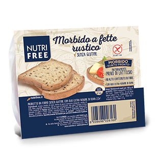 NUTRIFREE MORBIDO A FETTE RUSTICO 165 G - Farmaunclick.it
