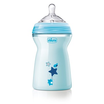 CHICCO BIBERON NATURAL FEELING 6 M+ BOY 330 ML - Farmaunclick.it