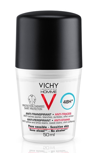 VICHY HOMME DEO ANTI-MACCHIE 50 ML - Farmaunclick.it