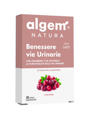 ALGEM LADY BENESSERE VIE URINARIE 20 CAPSULE 710 MG - Farmaunclick.it