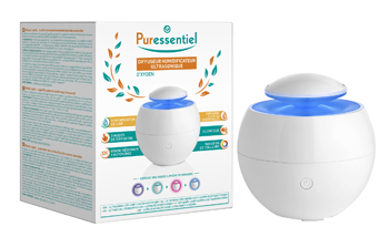 PURESSENTIEL DIFFUSORE UMIDIFICATORE ULTRASONICO O'XYGEN - Farmaunclick.it