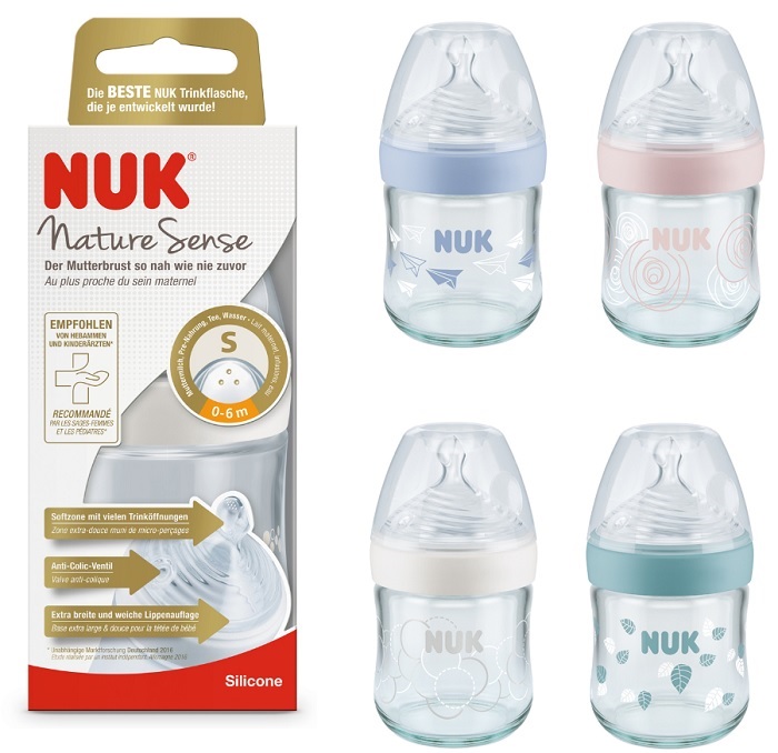 NUK BIBERON NATURAL SENSE SI 150 ML - Farmaunclick.it