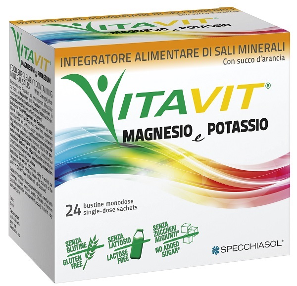 VITAVIT MAGNESIO POTASSIO 24 BUSTINE - Farmaunclick.it