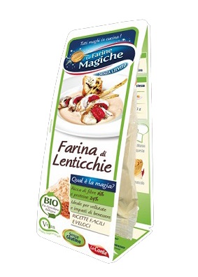 IPAFOOD FARINA DI LENTICCHIE ROSSE BIOLOGICA 100 G - Farmaunclick.it