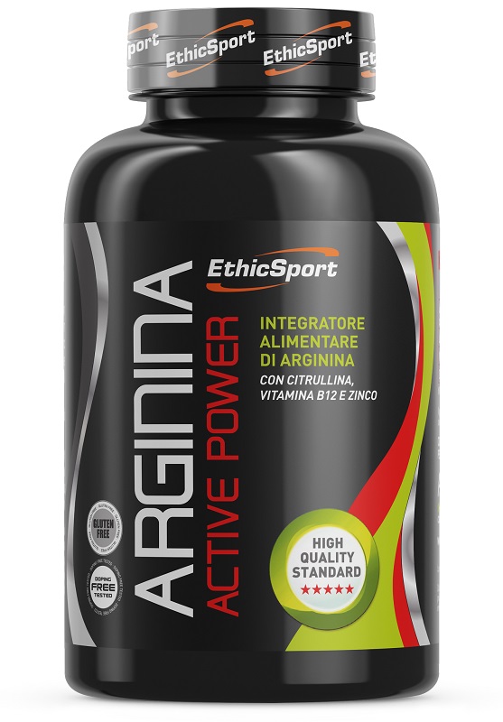 ETHICSPORT ARGININA ACTIVE POWER 90 COMPRESSE DA 1500 MG - Farmaunclick.it