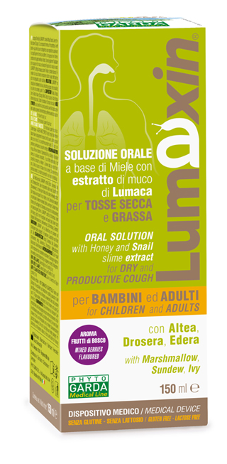 LUMAXIN DISPOSITIVO MEDICO SCIROPPO ADULTI/BAMBINI 150 ML - Farmaunclick.it