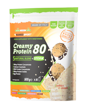 CREAMY PROTEIN 80 COOKIES & CREAM 500 G - Farmaunclick.it