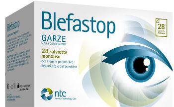 BLEFASTOP GARZA CON HY-TER IN COTONE PIEGATA CON FILO DI BARIO 28 PEZZI - Farmaunclick.it