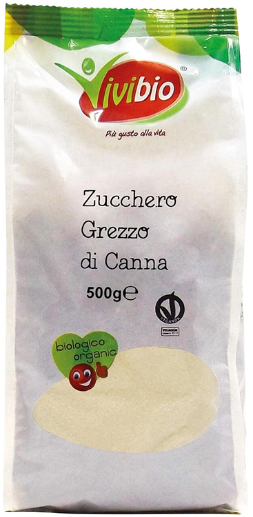 ZUCCHERO GREZZO DI CANNA VIVIBIO 500 G - Farmaunclick.it