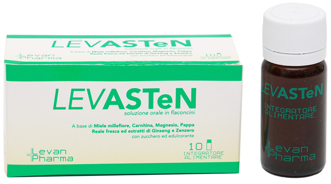 LEVASTEN 10 FLACONCINI DA 10 ML - Farmaunclick.it
