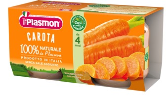 PLASMON OMOGENEIZZATO CAROTA 2 X 80 G - Farmaunclick.it