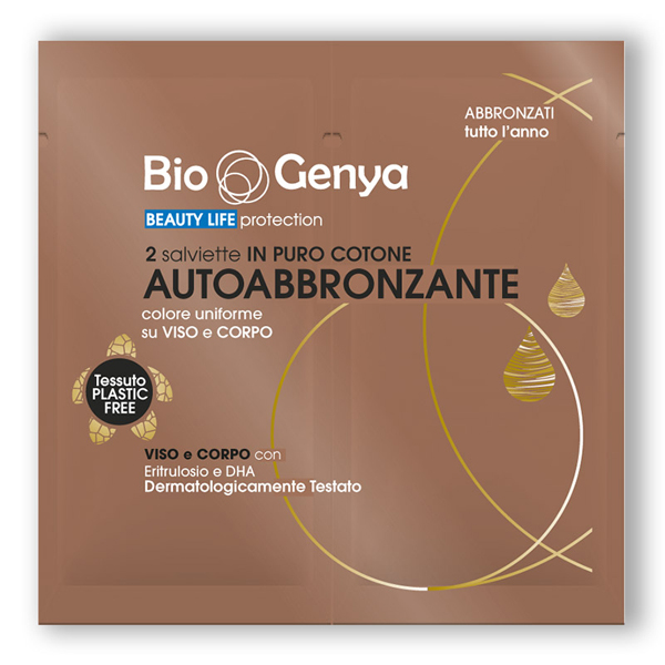 BIOGENYA AUTOABBRONZANTE 2 SALVIETTE - Farmaunclick.it