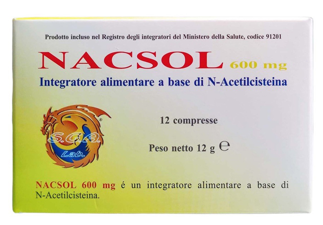 NACSOL 12 COMPRESSE - Farmaunclick.it