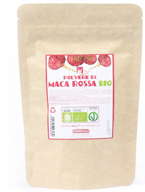 MACA ROSSA POLVERE BIO 200 G - Farmaunclick.it