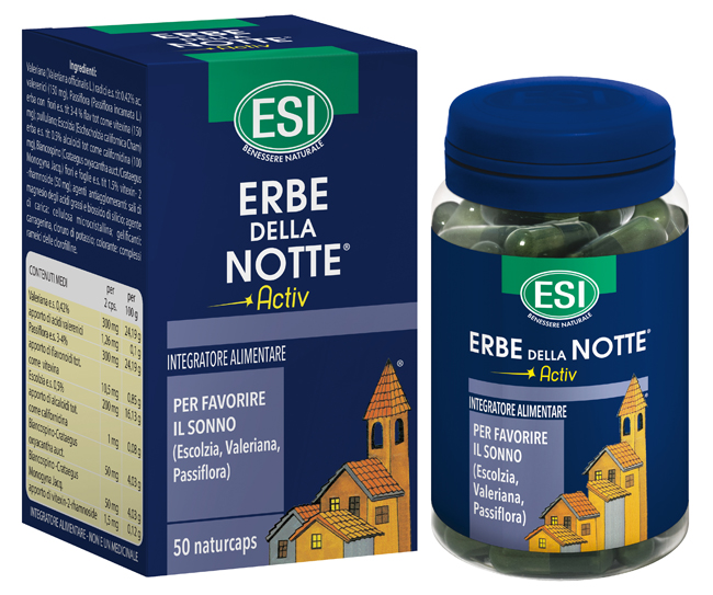 ESI ERBE DELLA NOTTE ACTIV 50 CAPSULE - Farmaunclick.it