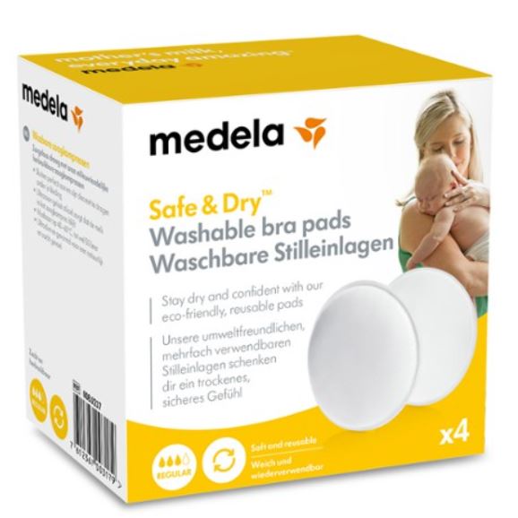 SAFE & DRY COPPETTA ASSORBILATTE LAVABILE 4 PEZZI - Farmaunclick.it