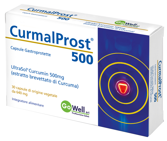 CURMALPROST 500 30 CAPSULE GASTROPROTETTE - Farmaunclick.it