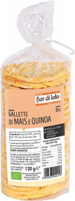 GALLETTE MAIS E QUINOA 120 G - Farmaunclick.it