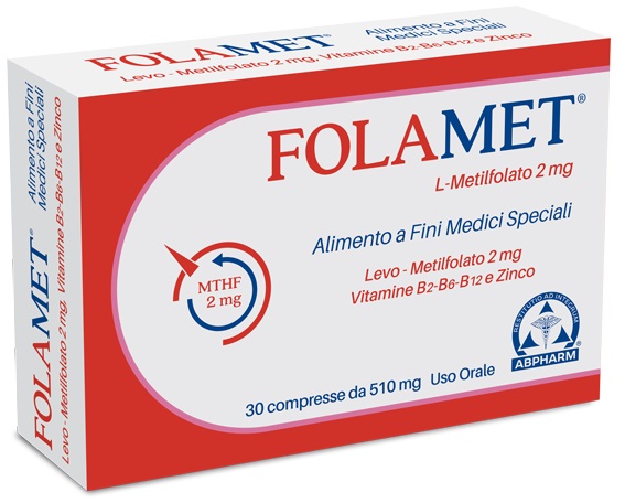 FOLAMET 30 COMPRESSE 500 MG - Farmaunclick.it