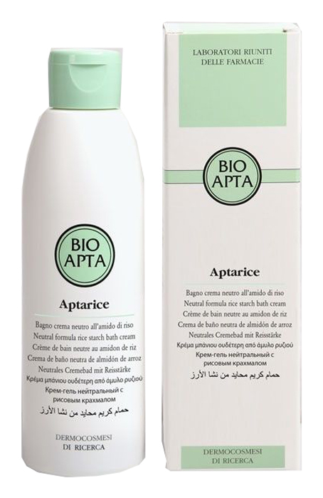 APTARICE BAGNO CREMA NEUTRO AMIDO RISO 200 ML - Farmaunclick.it