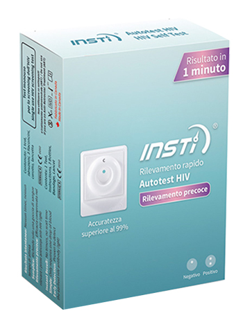 TEST DI AUTODIAGNOSI INSTI HIV INDIVIDUAZIONE ANTICORPI DELL'HIV SCREEN TEST - Farmaunclick.it