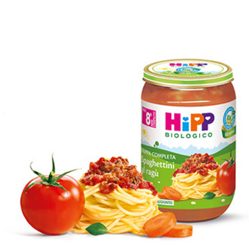 HIPP BIO SPAGHETTINI AL RAGU' 220 G - Farmaunclick.it