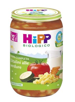 HIPP BIO DITALINI ALLE VERDURE 250 G - Farmaunclick.it