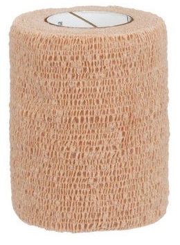 BENDA ELASTICA COMPRESSIVA AUTOADESIVA COBAN 7,5X200CM IN ESTENSIONE 7,5X450CM COLORE CARNE - Farmaunclick.it