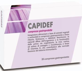 CAPIDEF 20 COMPRESSE GASTROPROTETTE - Farmaunclick.it