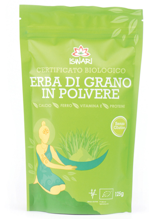 ERBA DI GRANO BIO IN POLVERE PROVENIENZA EUROPEA 125 G - Farmaunclick.it