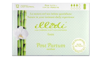 ILLEDI ASSORBENTI LADY NORMAL SENZA ALI POST PARTO PER TUTTI I TIPI DI PERDITE MEDIUM 12 PEZZI - Farmaunclick.it