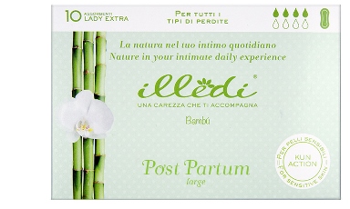 ILLEDI ASSORBENTI LADY EXTRA SENZA ALI POST PARTO PER TUTTI I TIPO DI PERDITE LARGE 10 PEZZI - Farmaunclick.it