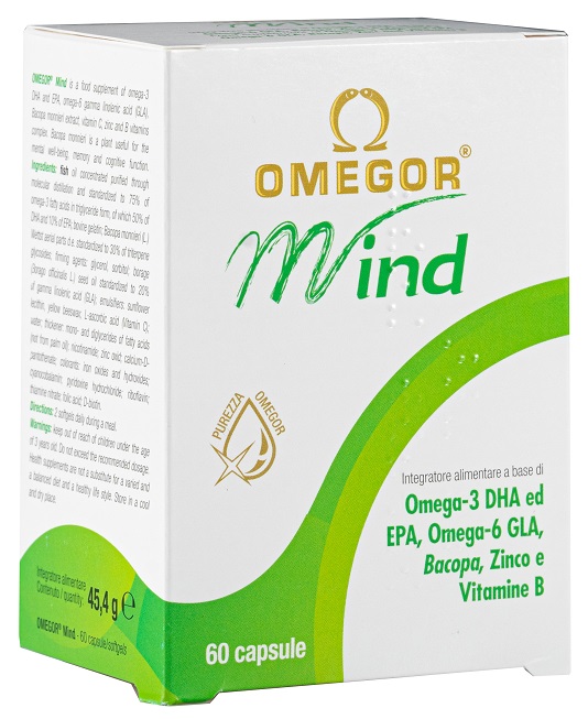 OMEGOR MIND 60 CAPSULE MOLLI - Farmaunclick.it