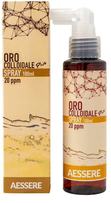ORO COLLOIDALE PLUS SPRAY 20PPM 100 ML - Farmaunclick.it