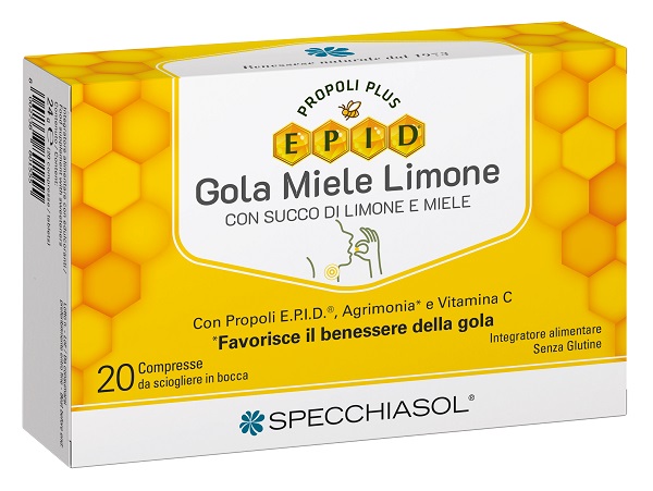 EPID MIELE LIMONE 20 COMPRESSE NEW - Farmaunclick.it