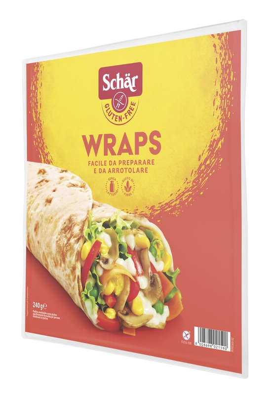 SCHAR WRAPS PIADINA ARROTOLABILE 240 G - Farmaunclick.it